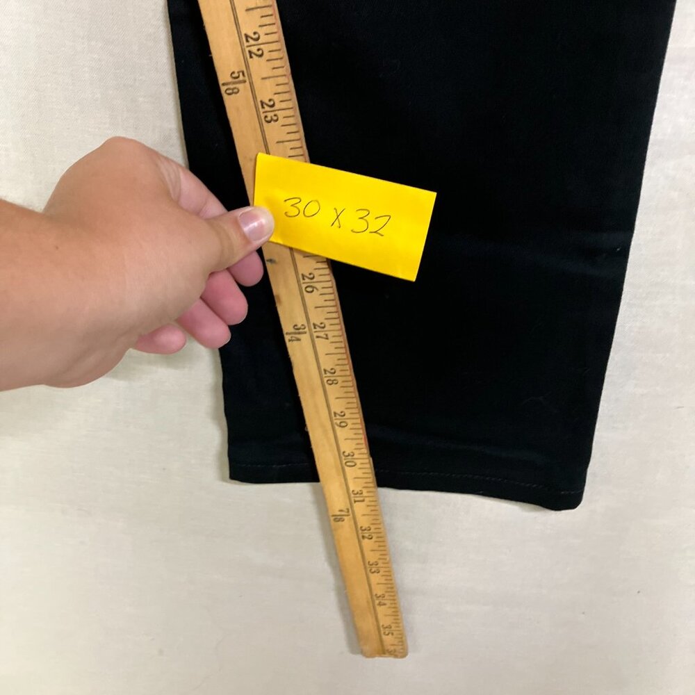 Goodfellow & Co Men's Ebony Standard Fit Ankle Tapered Slim Leg 5-Pocket Pants - Picture 15 of 16